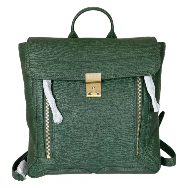 3.1 Phillip Lim Pashli Large Jade Leather Backpack