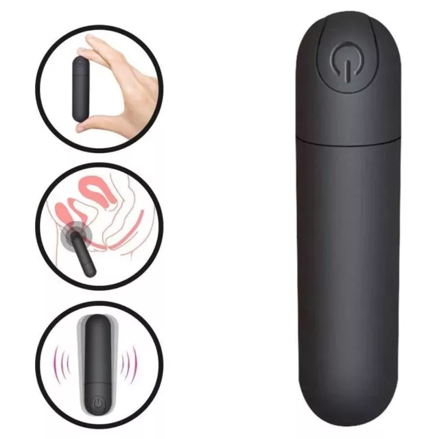 sex-Mini-Vibrators-USB Rechargeable-Bullet-Shaped-Wireless-10 Speed-Adult-toys
