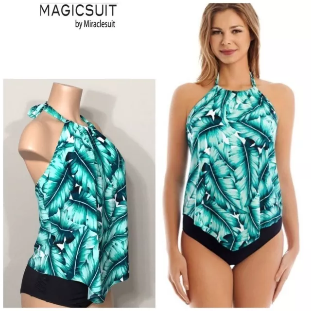 Magicsuit Lanai Nicole Tankini Top. Nwt 10