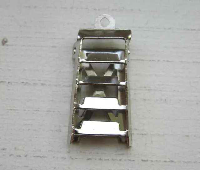 Vintage Sterling Silver 3 D Movable Ladder Bracelet Charm