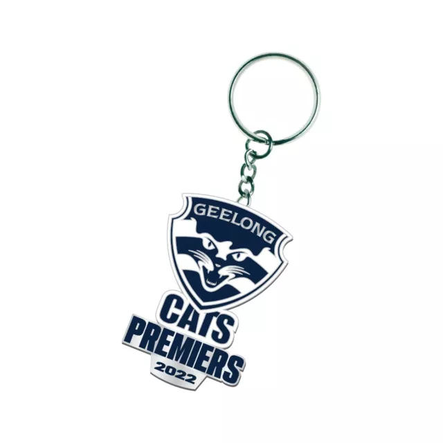 Geelong Cats AFL Premiers 2022 Premiership Logo Keyring