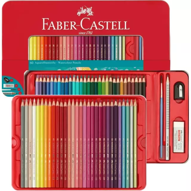 Faber Castell Premium Color Pencils, 60 Colour