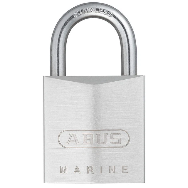 ABUS 75IB/30 KD Keyed Padlock, 5/8 in,Rectangle,Silver