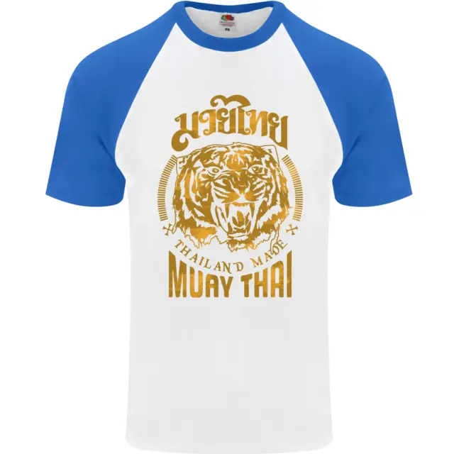 Maglietta da baseball Muay Thai Fighter Warrior MMA arti marziali da uomo S/S 3