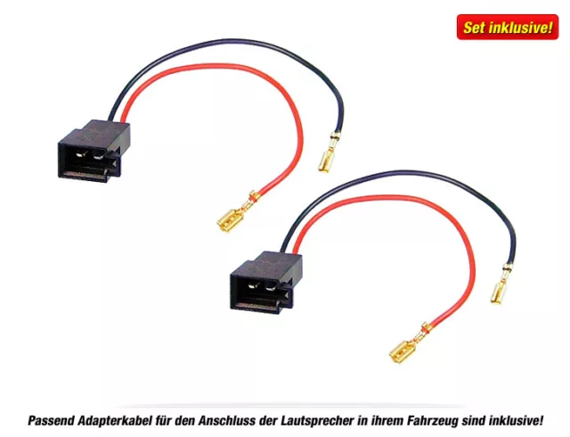 ROCKFORD 13cm Front Lautsprecher-Set Kompo für RENAULT Clio 3 - 05-13 2