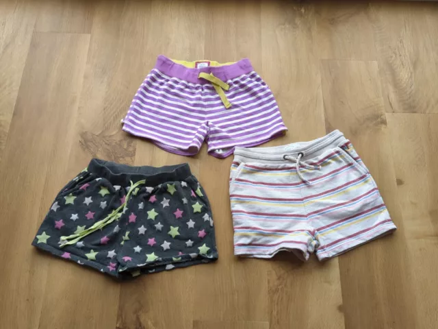 Three Pairs Of Girls Shorts Mini Boden Fat Face John Lewis Age 11-12 Years