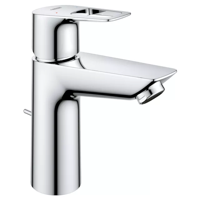 Grohe 23 963 1 BauLoop 1.2 GPM 1 Hole Bathroom Faucet - Chrome