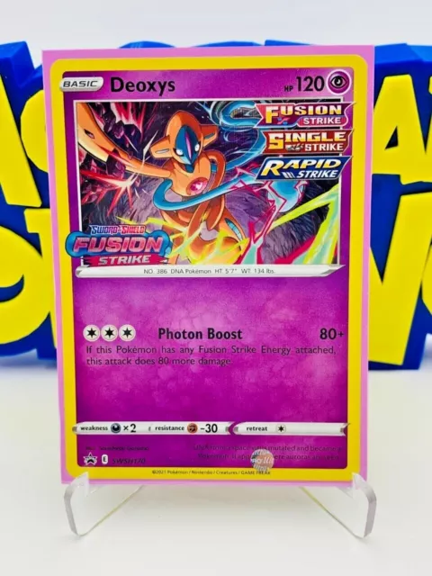 Deoxys SWSH 170 Fusion Strike Promo 