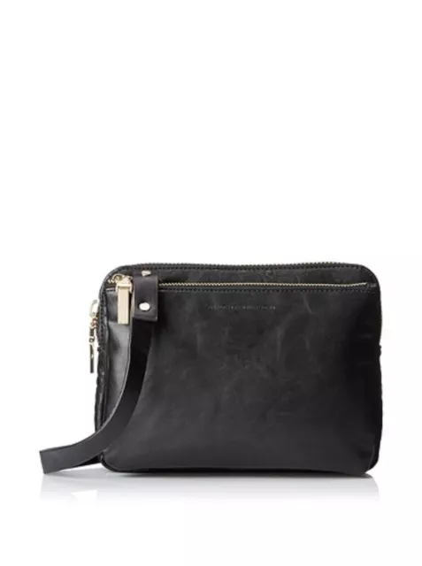 French Connection Black Future Mover Crossbody Handbag