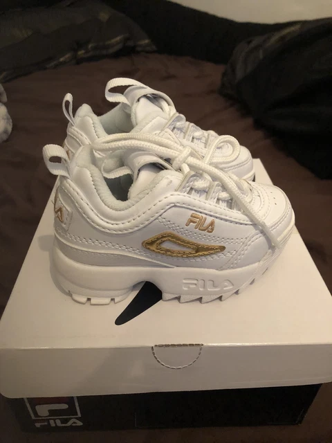 Kids fila trainers shop