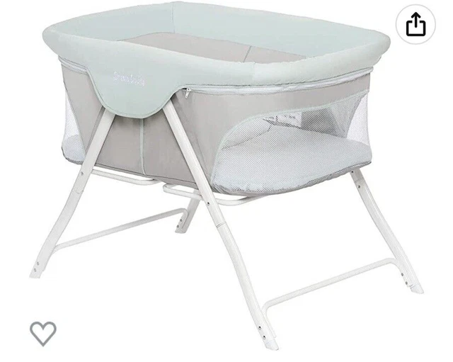 Dream On Me Traveler Portable Bassinet  Foldable w/ Carry Bag - New