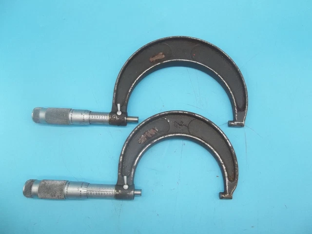 2 -Brown and Sharpe MICROMETER 3-4" & 2-3" (MS-676)