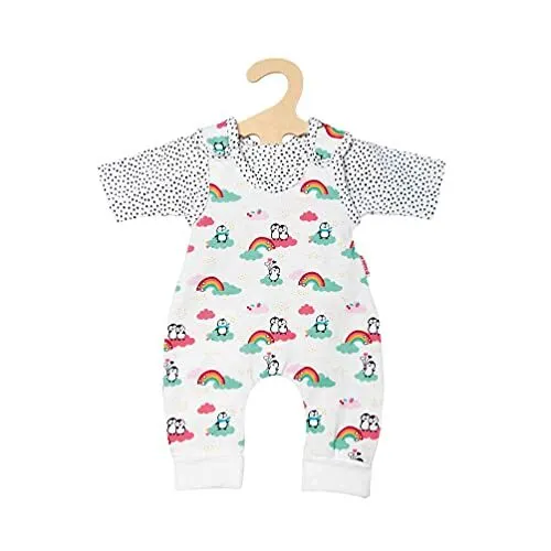 Heless 2185-Set di Abbigliamento per Bambole con Pinguino, 2 Pezzi, con (W5x)