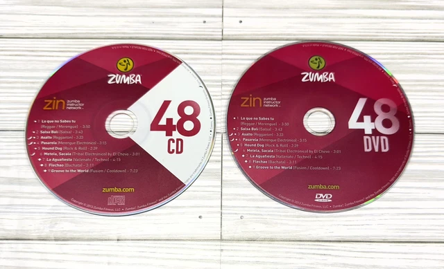 ZUMBA ZIN CD&DVD #51〜80 MEGA MIX #41〜70 ZUMBA Zin Mega Mix Motivational Fitness Music High Cardio