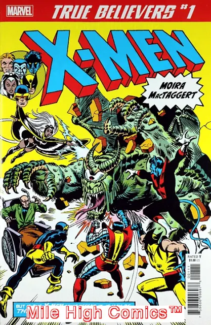 TRUE BELIEVERS: X-MEN - MOIRA MACTAGGERT (2019 Series) #1 Very Fine Comics Book