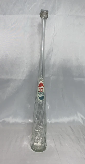 ✨Vintage Diet Pepsi 16 Oz Bottle Stretched Elongated 18 3/4” tall✨