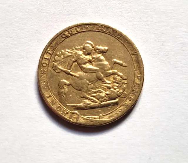 Très rare souverain en or de 1817 Georges III sovereign