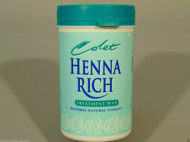 Henna Rico Pelo Tratamientos Cera Acondicionador 275g Restaura Vitalidad No