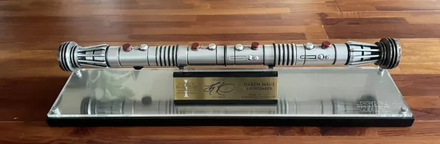 Star wars efx darth maul lightsaber signature edition master replicas ray park