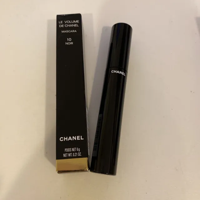 2 X NIB Chanel Noir Allure Mascara 10 NOIR BLACK Deluxe Sample 3g / 0.1oz  each $28.99 - PicClick