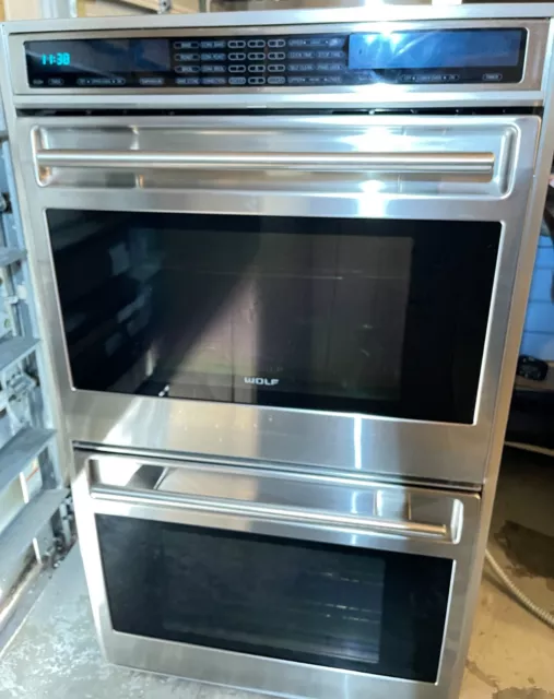 Wolf Appliance set DO30F/S 30" Double Oven and Warming Drawer