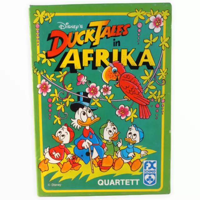 Ducktales in Afrika FX Schmid Quartett Walt Disney Kartenspiel Disney Spielzeug