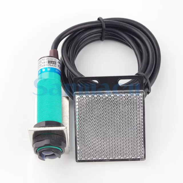 10-300CM NPN N/O E3F-R2C1 Photoelectric Switch  Sensor With Reflector
