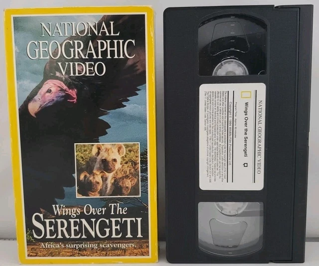 NATIONAL GEOGRAPHIC VIDEO - Wings Over the Serengeti (VHS, 1996