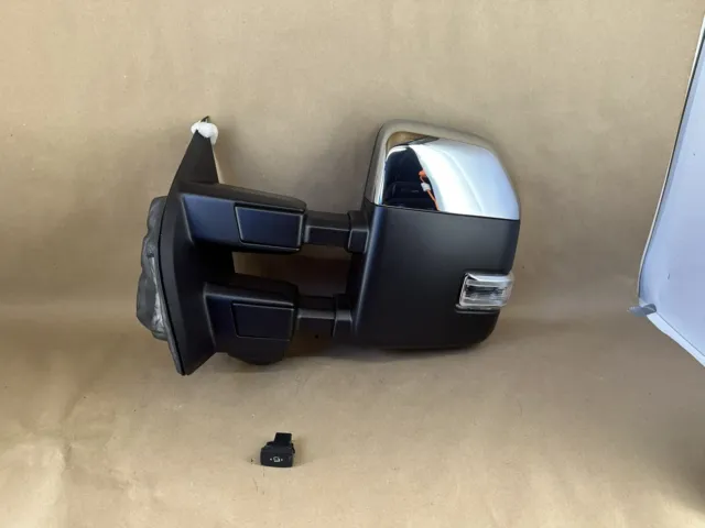 NICE! 2018 2019 2020 2021 Ford F-150 OEM Left Driver Side LH Tow Mirror Assembly