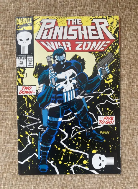 Punisher War Zone #10 Vol 1 Marvel Comics December 1992