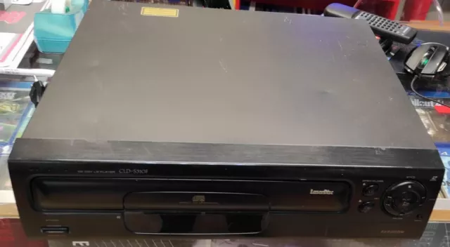 PIONEER CLD-S310F Lecteur Laserdisc avec télécommande FONCTIONNE +  TOP GUN