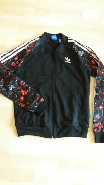 Adidas jogginganzug damen blumen hot sale