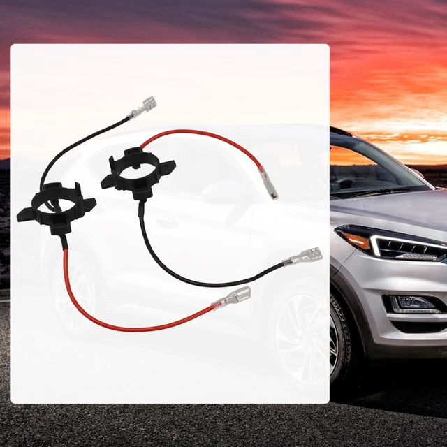 Support d'ampoule de voiture fil de terre H7 adaptateurs HID/LED support de haut