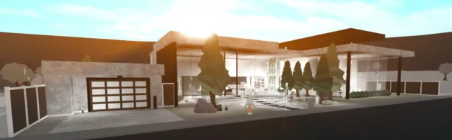 Custom Roblox Bloxburg House Build!- ( Must Have Bloxburg)