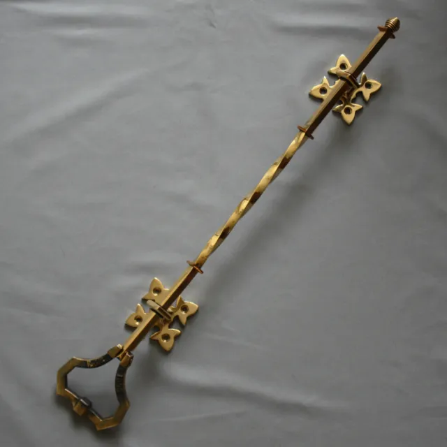 Victorian Inspired Brass Lichfield Bell Pull