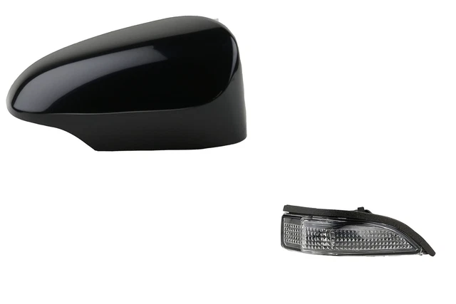 2 Pièces Cache Rétroviseur ABS Noir Brillant LR019962 - Remplacement Premium Pour Range Rover Sport 2010-2013, Discovery 4, LR4 & LR2