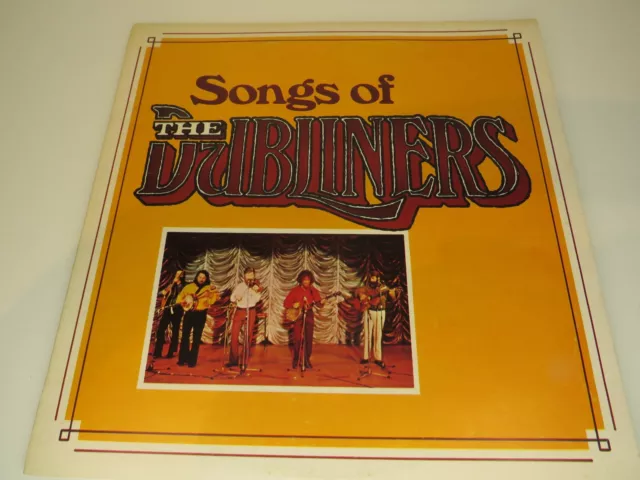 The Dubliners - Songs Of The Dubliners Ireland LP 1980 .