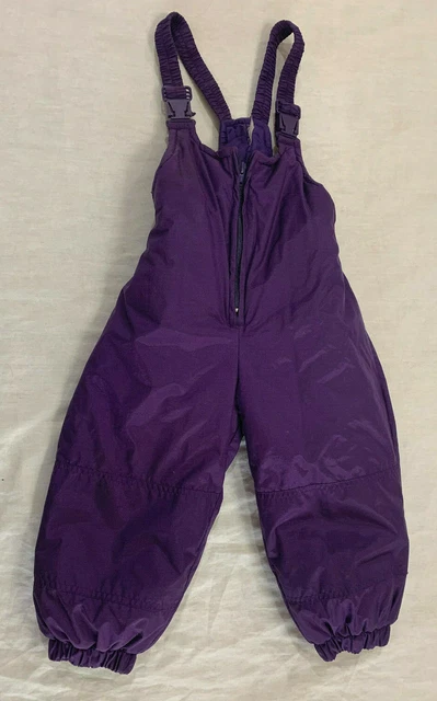 Girls Snow Ski Nylon Overalls Bib Pants Size 3T