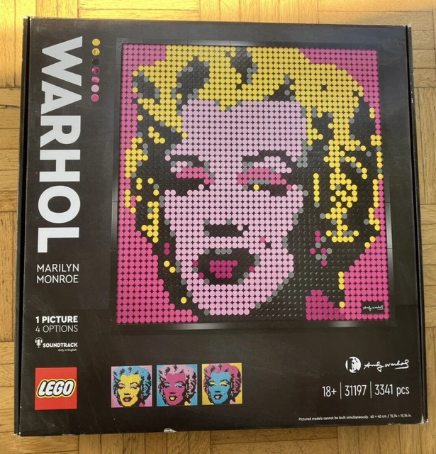 LEGO ART : Andy Warhol's Marilyn Monroe (31197) Kunst Bild Puzzle neu ...