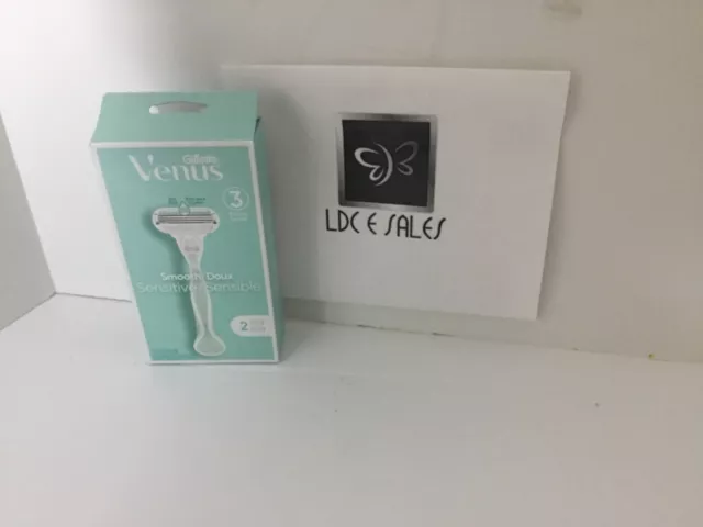 Venus Gillette Smooth Sensitive Women’s 1- Razor +2 Cartridge Refill