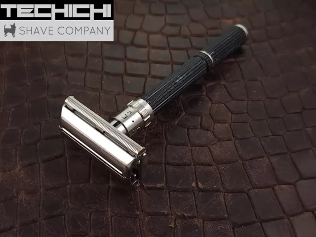 Gillette Black Handle Super 109 Adjustable Safety Razor - 1974 U2