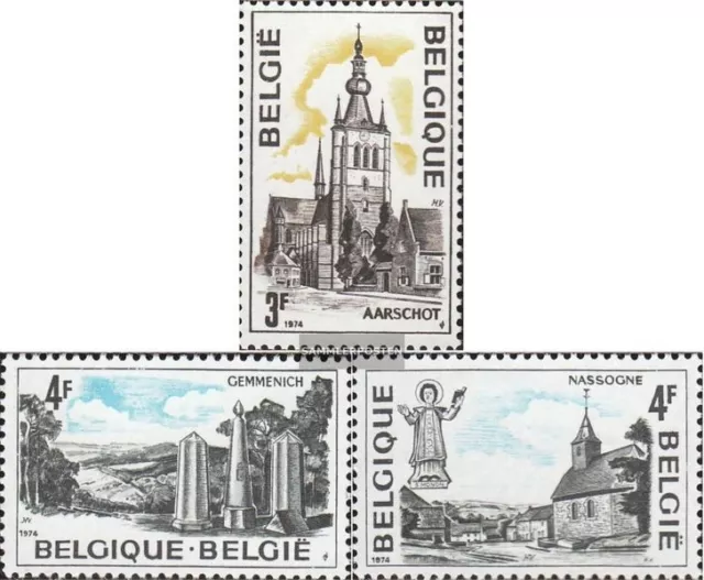 Belgien 1786-1788 (kompl.Ausg.) postfrisch 1974 Tourismus