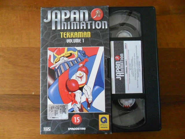 Videocassetta VHS Japan Animation Tekkaman De Agostini 15