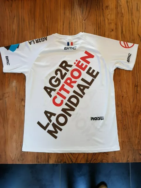 Maillot Officiel AG2R BMC TEAM Cyclisme PRO UCI Cycling JERSEY camiseta L/XL