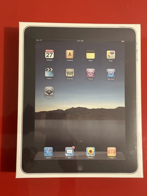 Apple iPad 1st GEN (FIRST GENERATION Sep 2010) 16GB SEALED. BRAND NEW WRAPPED