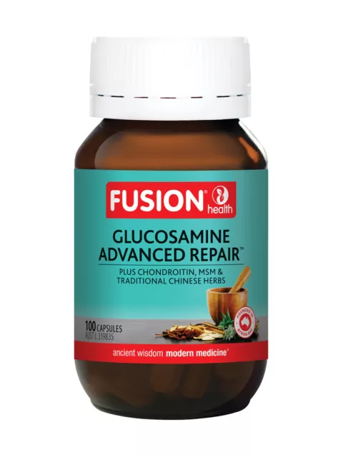 Fusion - Glucosamine Advanced Repair - Glucosamine, Chrondroitin, Msm Plus