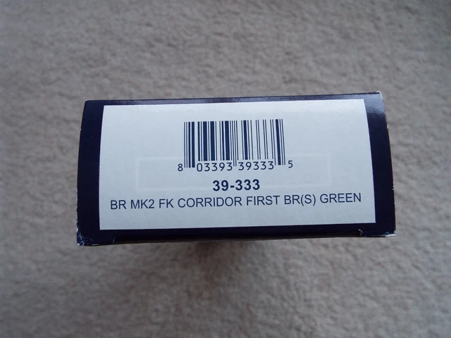 BACHMANN 39-333 Br Mk2 Fk Corridor 1St Br(S) Green New/Unused £33.97 ...