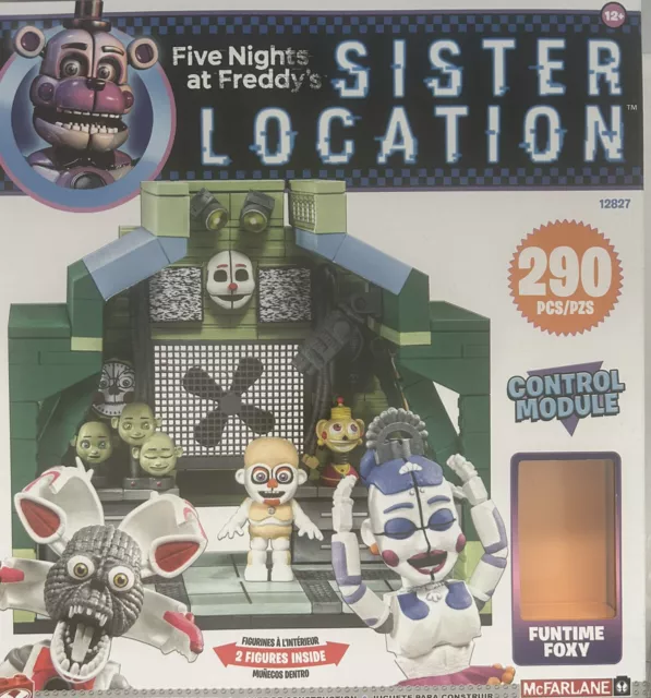 McFarlane Toys Five Nights at Freddy's Sister Location Circus Control,  Construction Set (MCF12695) for sale online