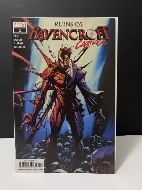 Ruins of Ravencroft Carnage #1 1st app Cortland Kasady Marvel Movie Coming VF/NM