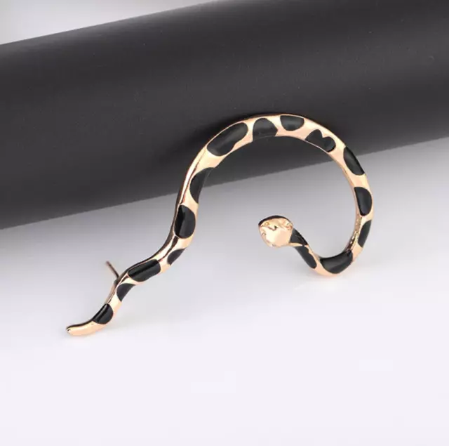 Orecchino singolo donna serpente colore oro / women single earring snake animal